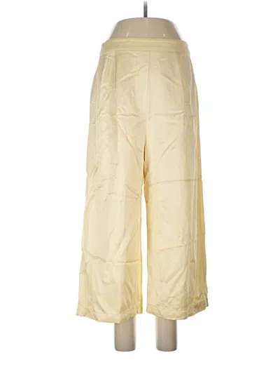 Pre-owned Asos Design Casual Pants In Gold