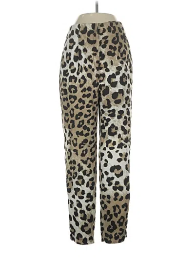Pre-owned Asos Design Casual Pants In Gold