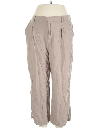 Pre-owned Asos Design Casual Pants In Gray