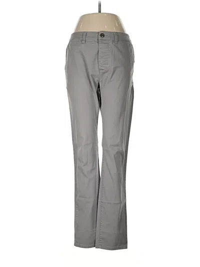Pre-owned Asos Design Casual Pants In Gray