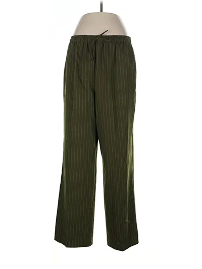 Pre-owned Asos Design Casual Pants In Green
