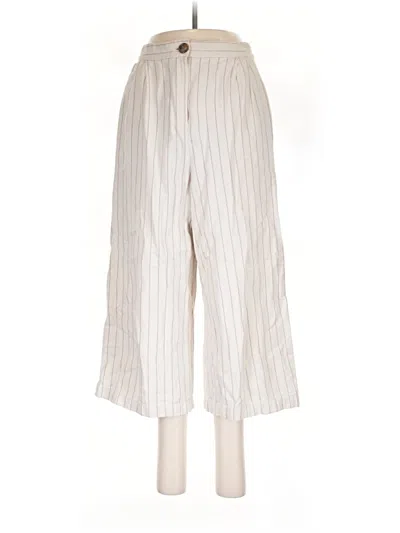 Pre-owned Asos Design Casual Pants In Ivory