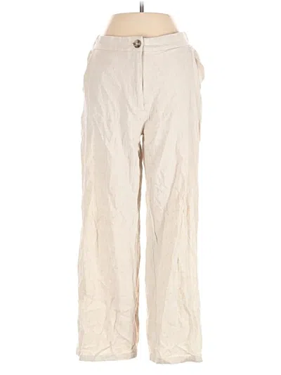 Pre-owned Asos Design Casual Pants In Ivory
