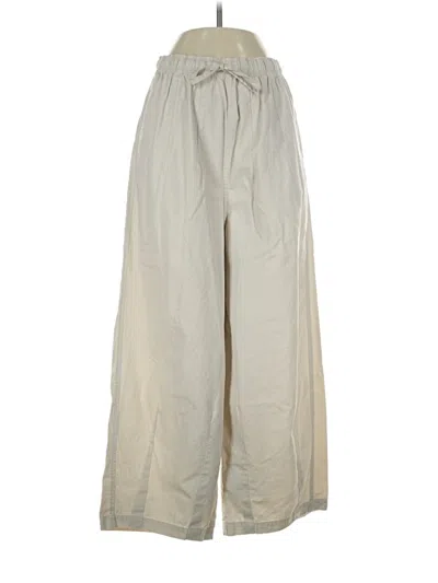 Pre-owned Asos Design Casual Pants In Ivory