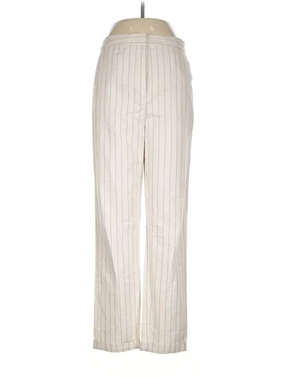 Pre-owned Asos Design Casual Pants In Ivory