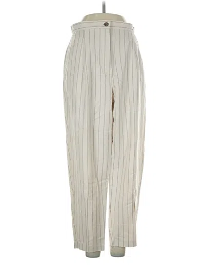 Pre-owned Asos Design Casual Pants In Ivory