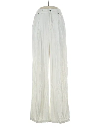 Pre-owned Asos Design Casual Pants In Ivory