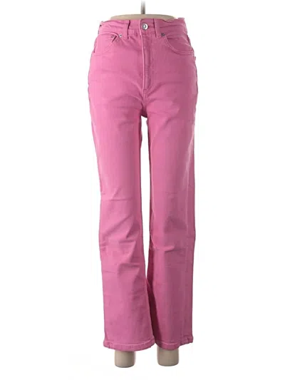 Pre-owned Asos Design Casual Pants In Pink