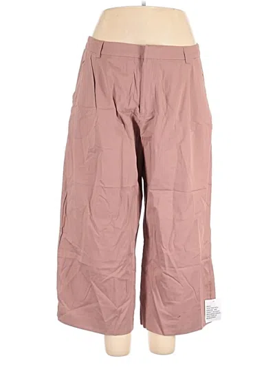 Pre-owned Asos Design Casual Pants In Pink