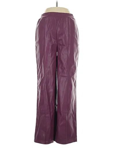 Pre-owned Asos Design Casual Pants In Purple