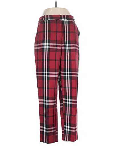 Pre-owned Asos Design Casual Pants In Red