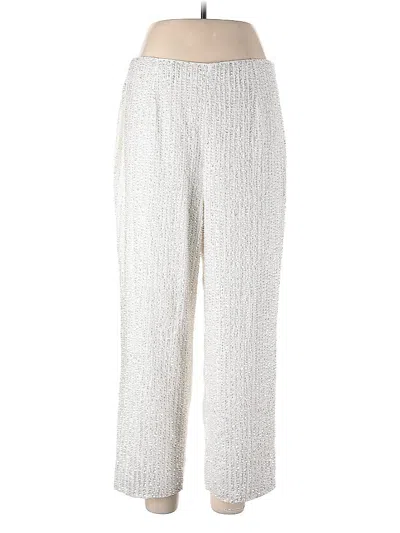 Pre-owned Asos Design Casual Pants In Silver