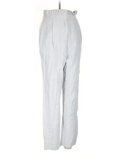 Pre-owned Asos Design Casual Pants In Silver