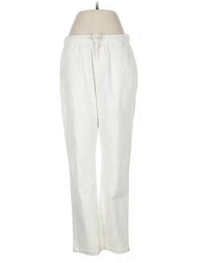 Pre-owned Asos Design Casual Pants In White