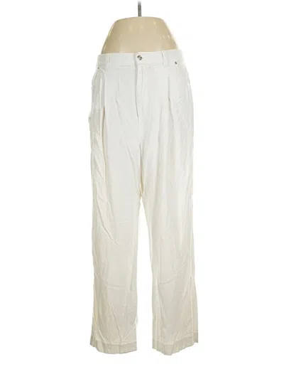 Pre-owned Asos Design Casual Pants In White