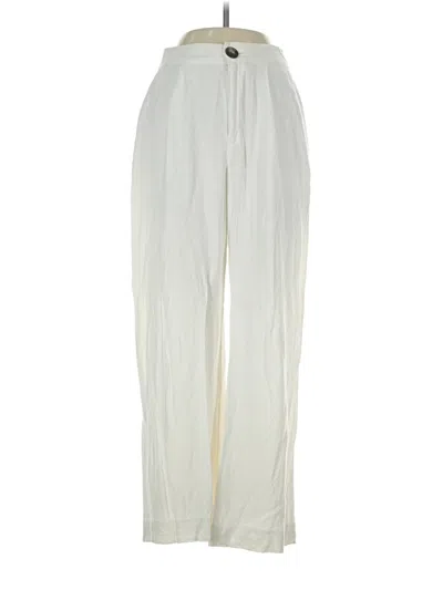 Pre-owned Asos Design Casual Pants In White