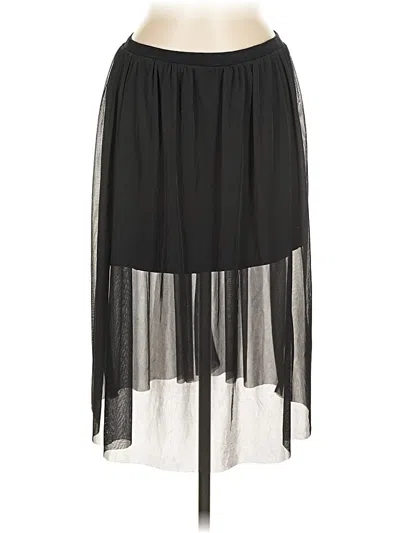 Pre-owned Asos Design Casual Skirt In Black