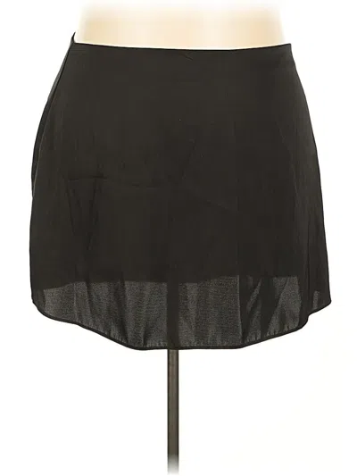 Pre-owned Asos Design Casual Skirt In Black