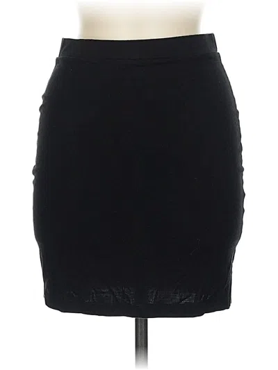 Pre-owned Asos Design Casual Skirt In Black