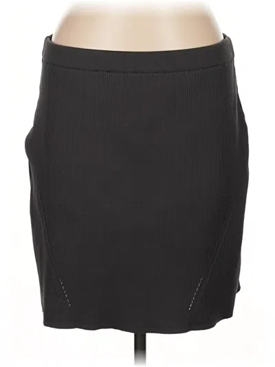 Pre-owned Asos Design Casual Skirt In Black