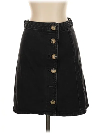 Pre-owned Asos Design Casual Skirt In Black