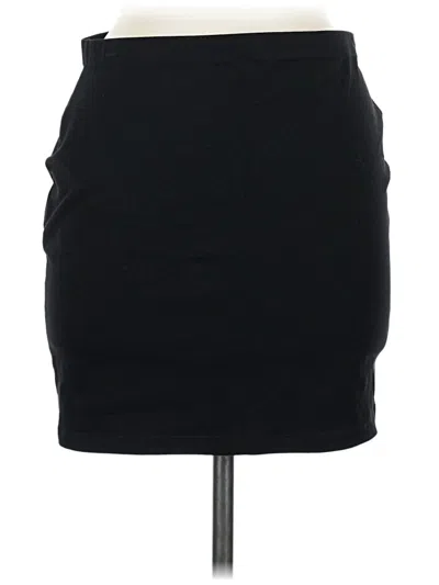 Asos Design Casual Skirt In Black