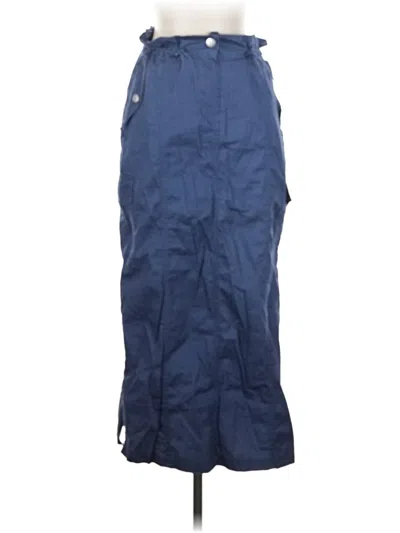 Pre-owned Asos Design Casual Skirt In Blue