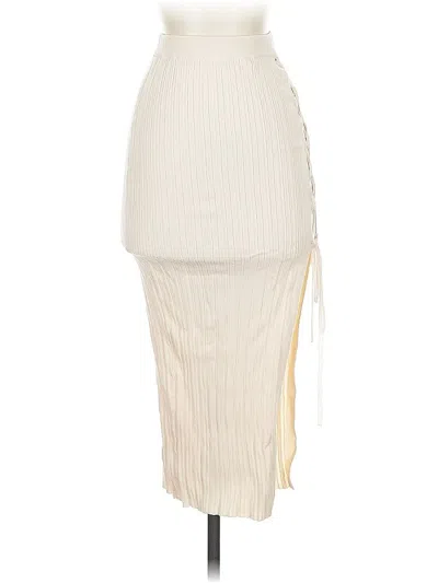 Pre-owned Asos Design Casual Skirt In Brown