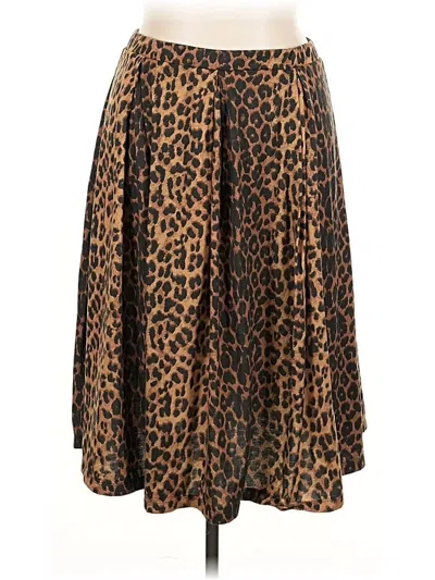Pre-owned Asos Design Casual Skirt In Brown