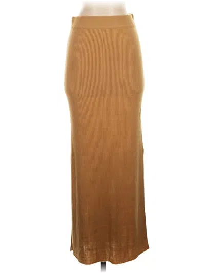Pre-owned Asos Design Casual Skirt In Brown