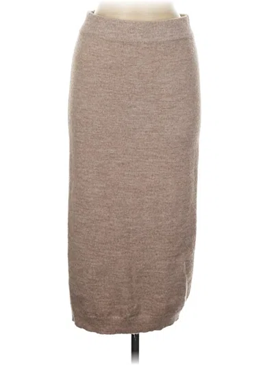 Pre-owned Asos Design Casual Skirt In Brown