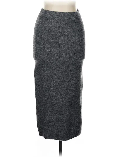 Pre-owned Asos Design Casual Skirt In Gray