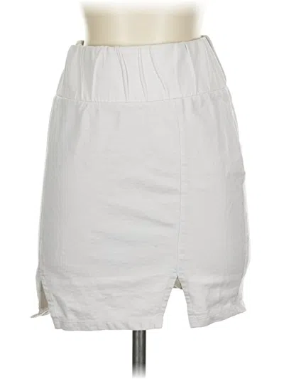 Pre-owned Asos Design Casual Skirt In Gray