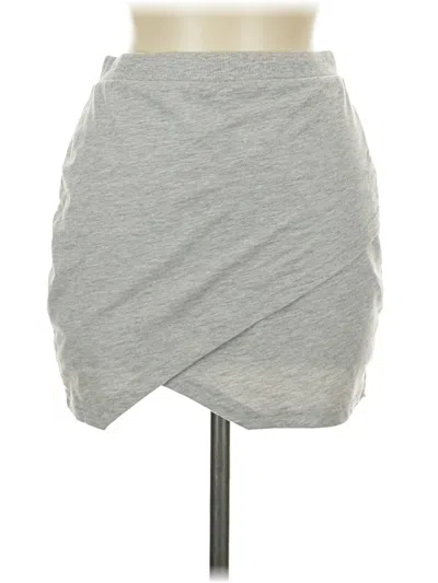 Pre-owned Asos Design Casual Skirt In Gray