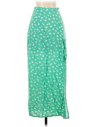 Pre-owned Asos Design Casual Skirt In Green