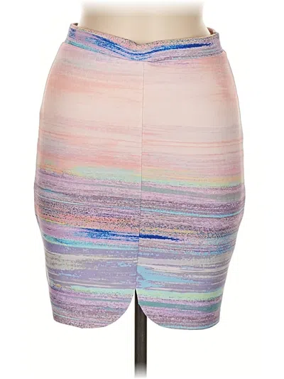 Pre-owned Asos Design Casual Skirt In Pink