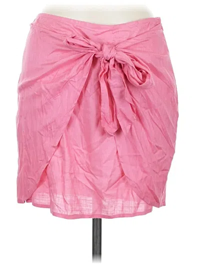 Pre-owned Asos Design Casual Skirt In Pink