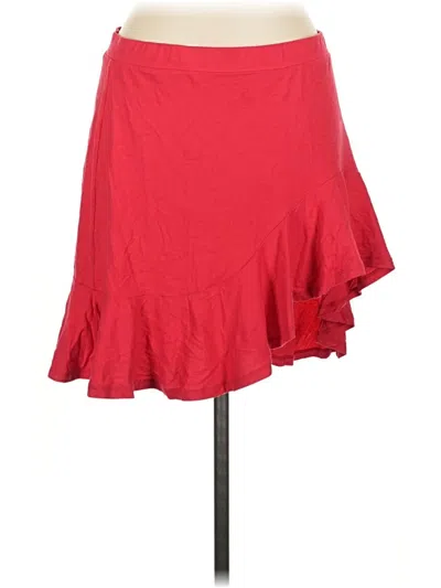 Pre-owned Asos Design Casual Skirt In Red