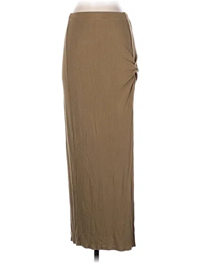 Pre-owned Asos Design Casual Skirt In Tan