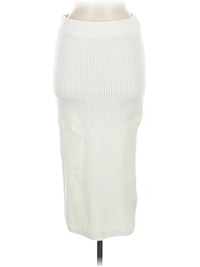 Pre-owned Asos Design Casual Skirt In White