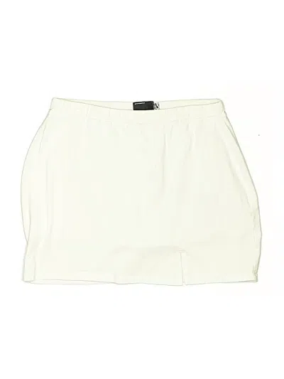 Pre-owned Asos Design Casual Skirt In White