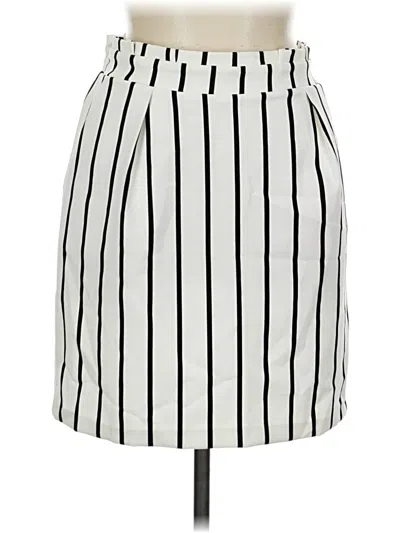 Pre-owned Asos Design Casual Skirt In White