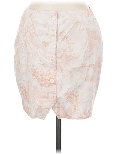 Pre-owned Asos Design Casual Skirt In White