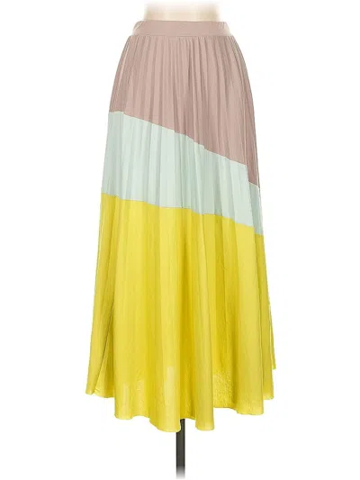 Pre-owned Asos Design Casual Skirt In Yellow