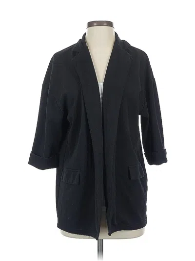 Pre-owned Asos Design Coat In Black