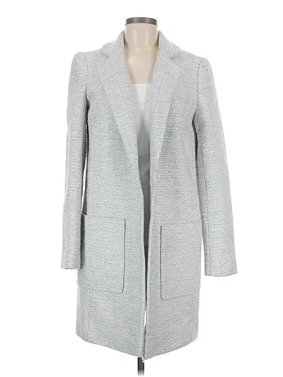 Pre-owned Asos Design Coat In Gray