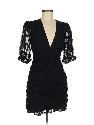 Pre-owned Asos Design Cocktail Dress In Black