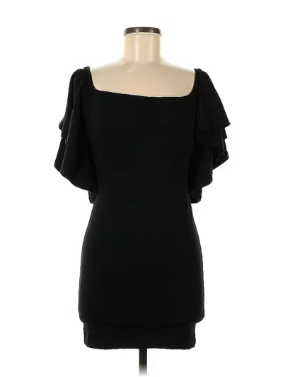 Pre-owned Asos Design Cocktail Dress In Black