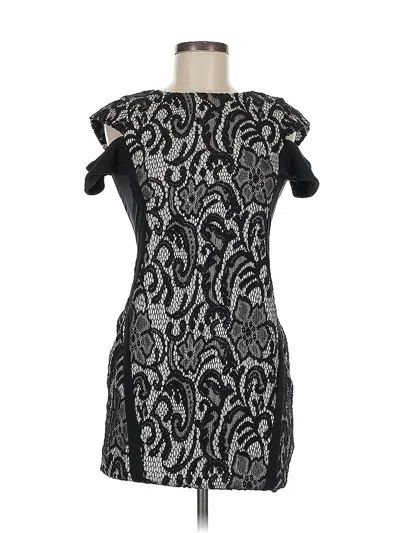 Pre-owned Asos Design Cocktail Dress In Black