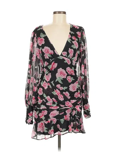 Pre-owned Asos Design Cocktail Dress In Black